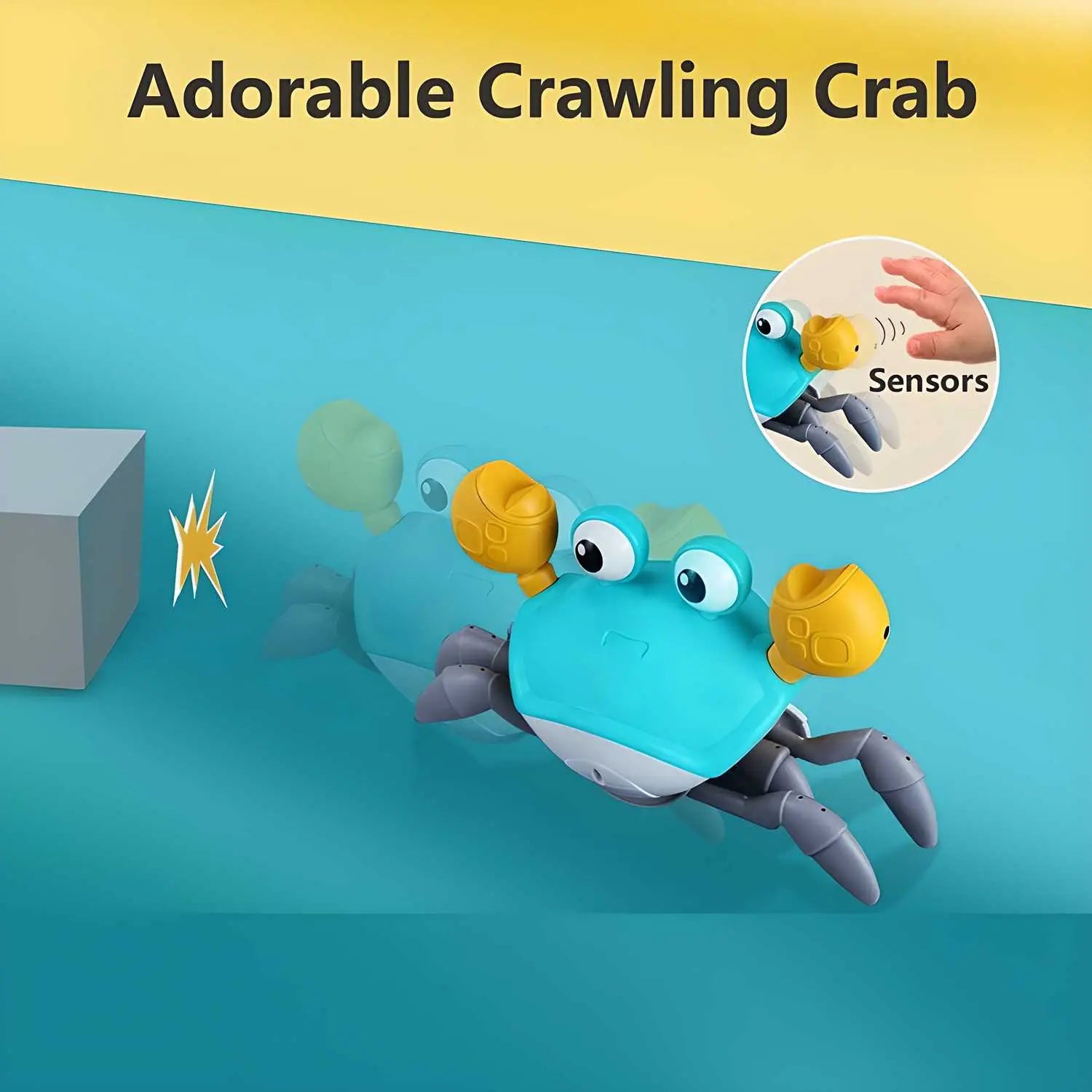 Baby Toys Infant Crawling Crab Toy Prime Dukan