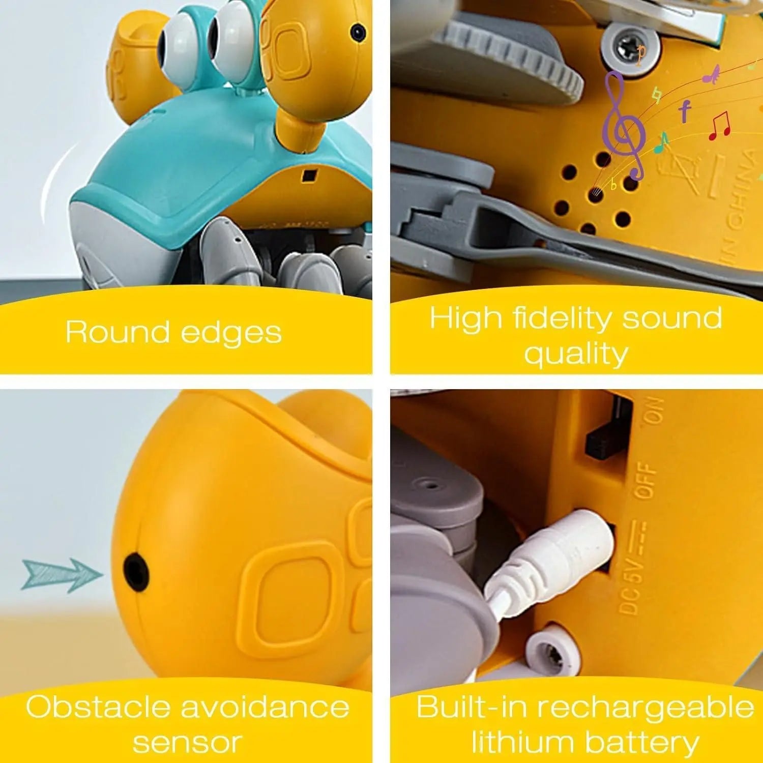 Cute Dancing Crab Toy with USB Rechargeable jmyjiu-k0