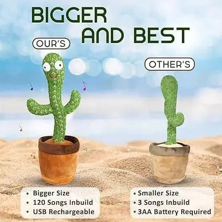 LED Musical Dancing & Mimicry Cactus Toy jmyjiu-k0
