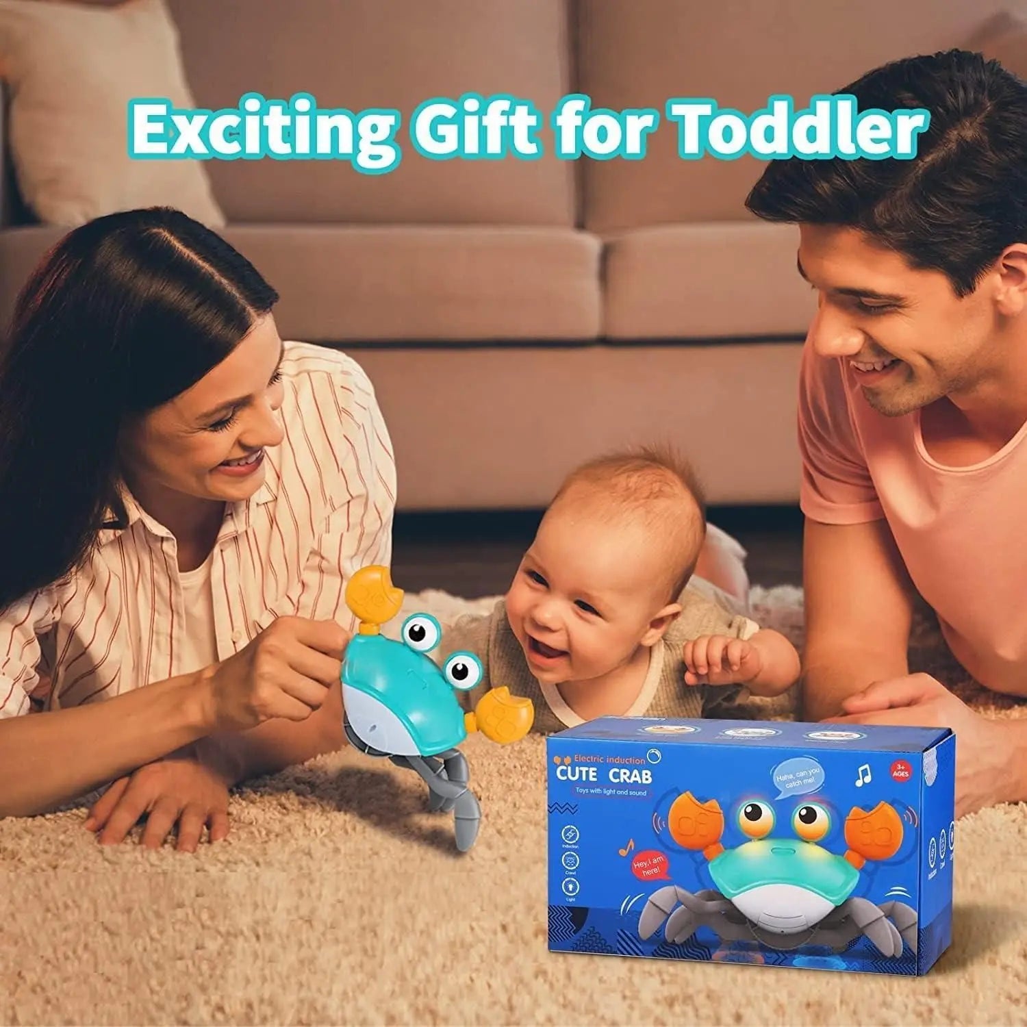 Cute Dancing Crab Toy with USB Rechargeable jmyjiu-k0
