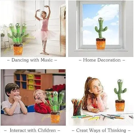 LED Musical Dancing & Mimicry Cactus Toy jmyjiu-k0