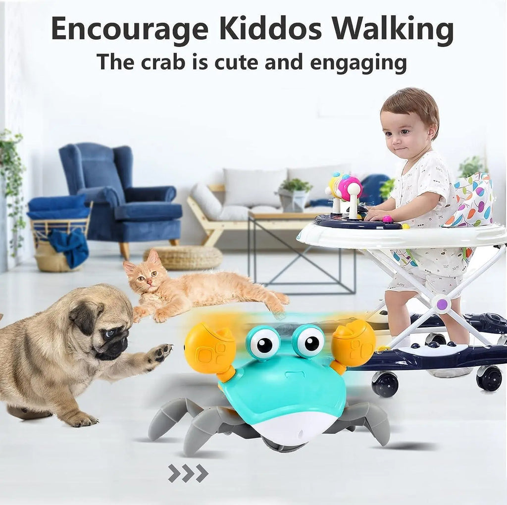 Baby Toys Infant Crawling Crab Toy Prime Dukan