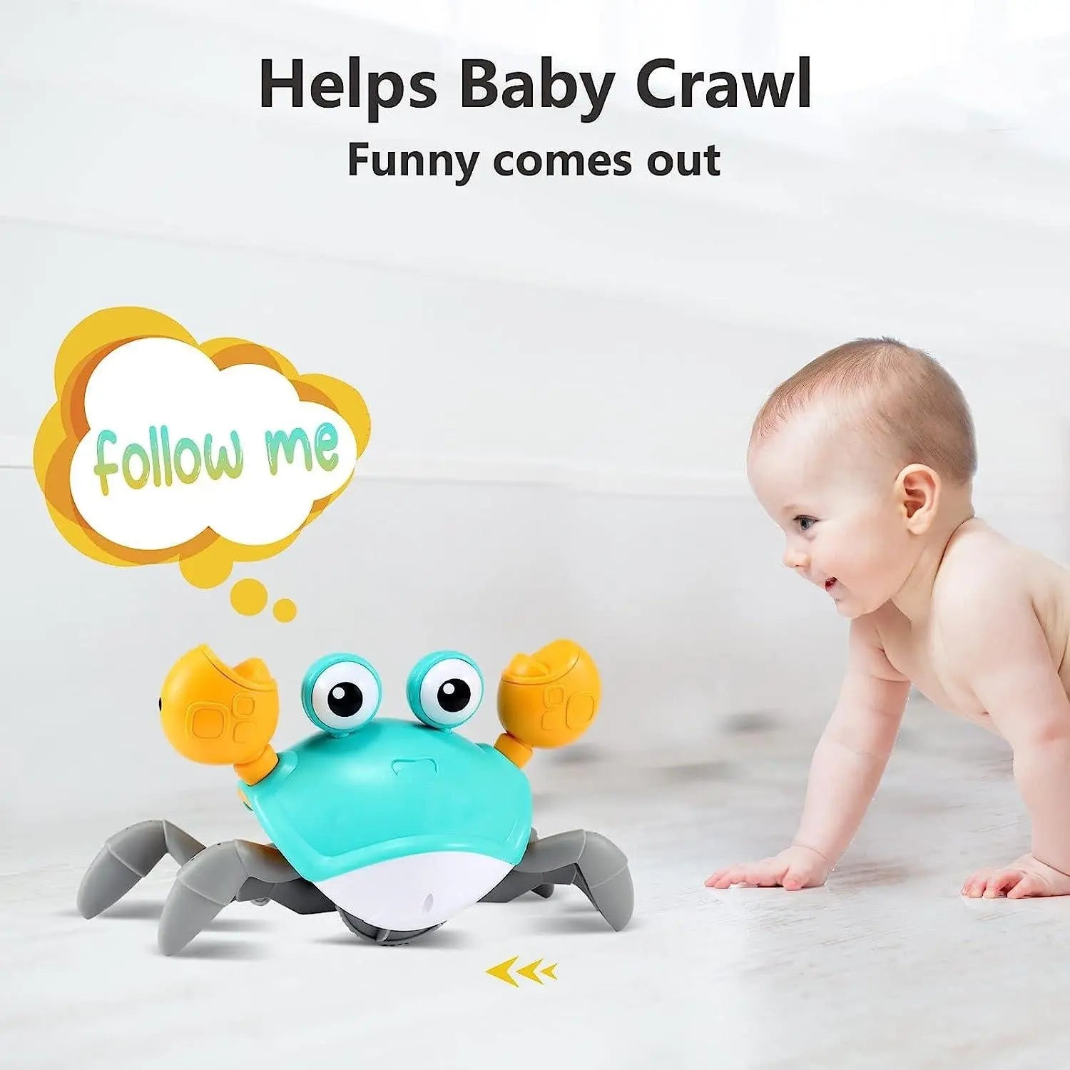 Baby Toys Infant Crawling Crab Toy Prime Dukan