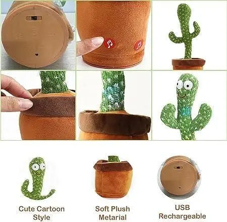 LED Musical Dancing & Mimicry Cactus Toy jmyjiu-k0