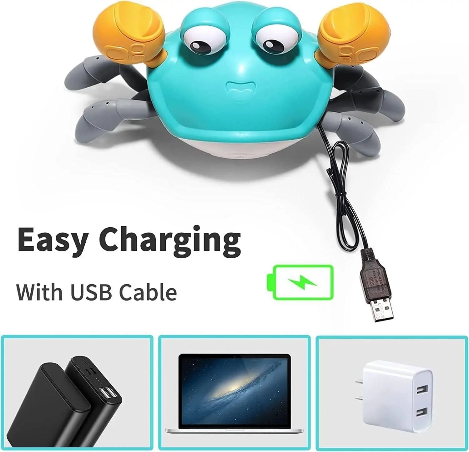 Cute Dancing Crab Toy with USB Rechargeable jmyjiu-k0