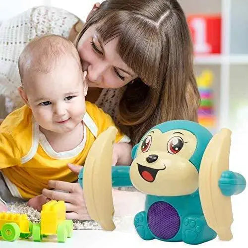 Dancing and Spinning Rolling Doll Tumble Monkey Prime Dukan