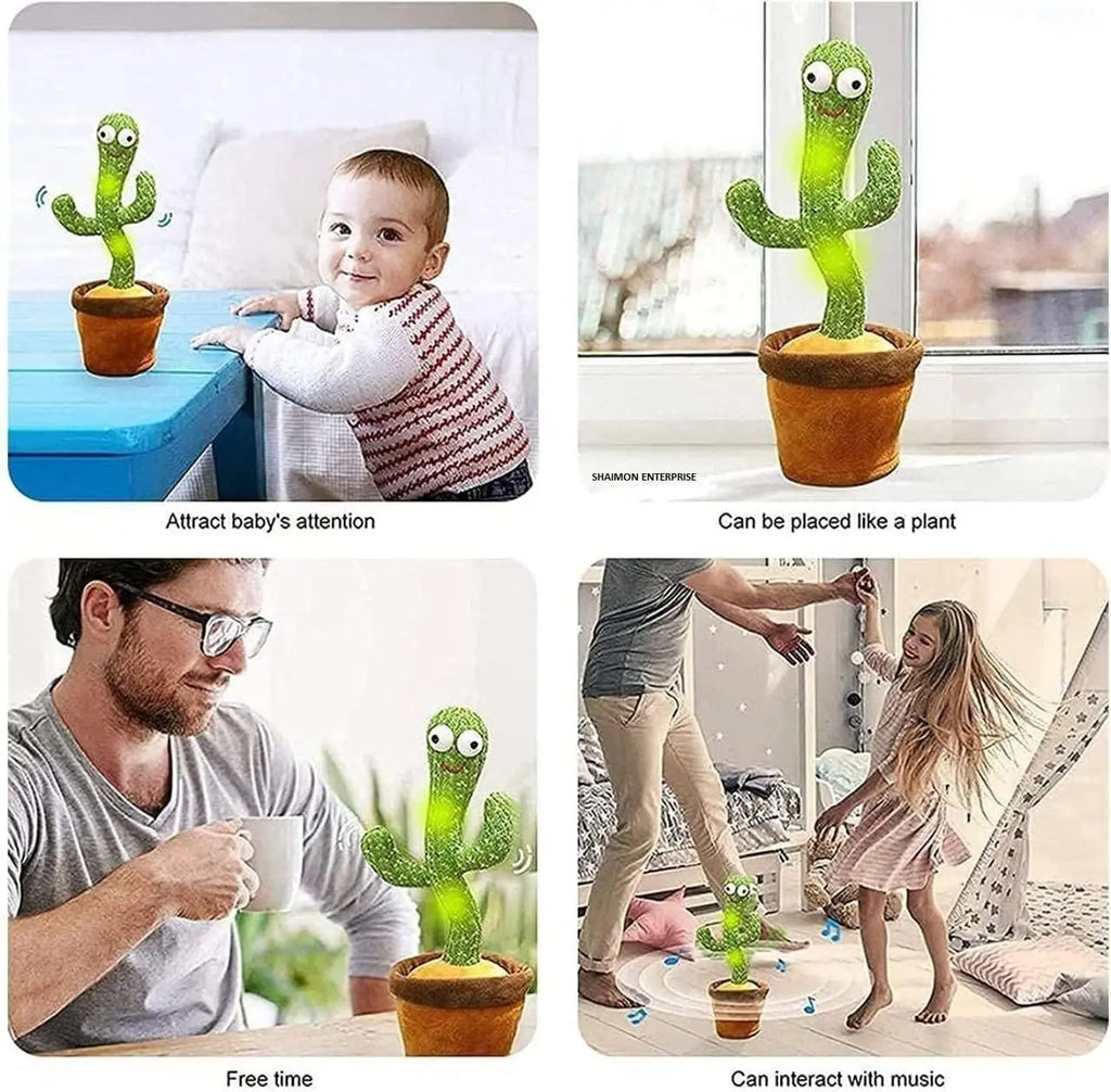 LED Musical Dancing & Mimicry Cactus Toy jmyjiu-k0
